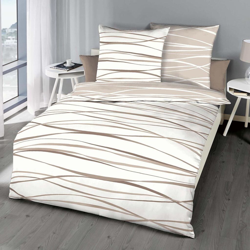 

Постельное белье Dream Sleep Beaver Motion natural 140х200 см + 70х90 см Traumschlaf