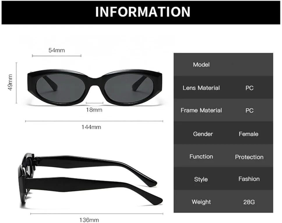 

Маленькие овальные винтажные солнцезащитные очки для женщин, ретро-солнцезащитные очки для женщин, спортивные очки с защитой от УФ-излучения UV400 HDUBFY, Grey