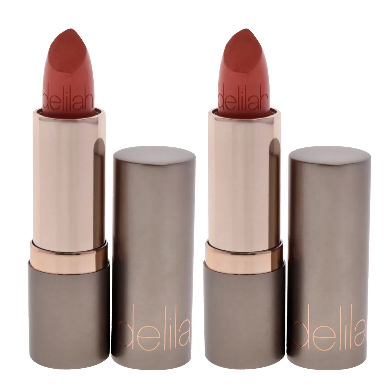 Интенсивная кремовая помада для губ Colour Intense Cream Lipstick - Foxy от Delilah для женщин - 0,013 унции - набор из 2 штук — фото 2