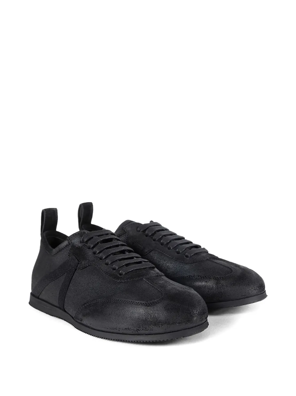 Низкие боксерские кеды Siru Ann Demeulemeester, черный — фото 2
