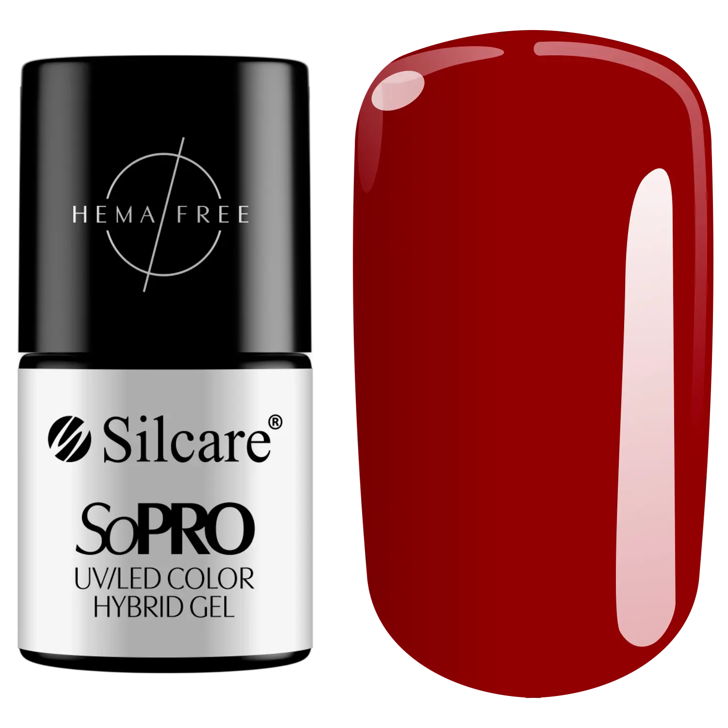 

Гибридный лак для ногтей 015 Silcare Sopro Rich Color, 7 гр
