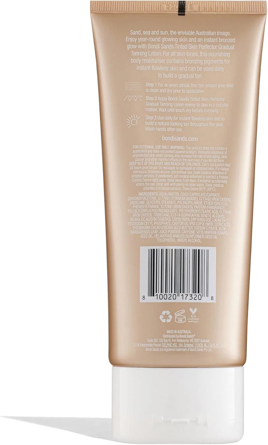 Лосьон-автозагар «Gradual Tanning Lotion Tinted Skin Perfector» от Bondi Sands Bondi Sands — фото 2