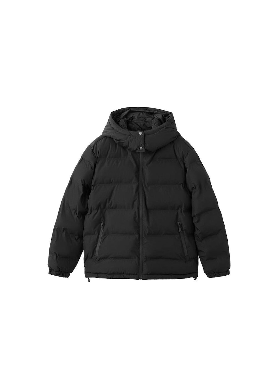 

Куртка межсезонная MANGO TEEN Clapham 2, черный