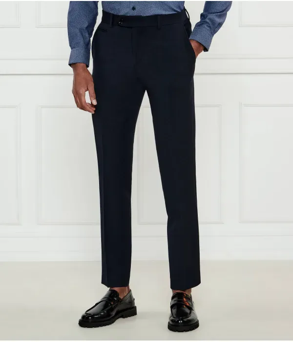 Брюки C-Genius-243 slim fit Boss, темно-синий