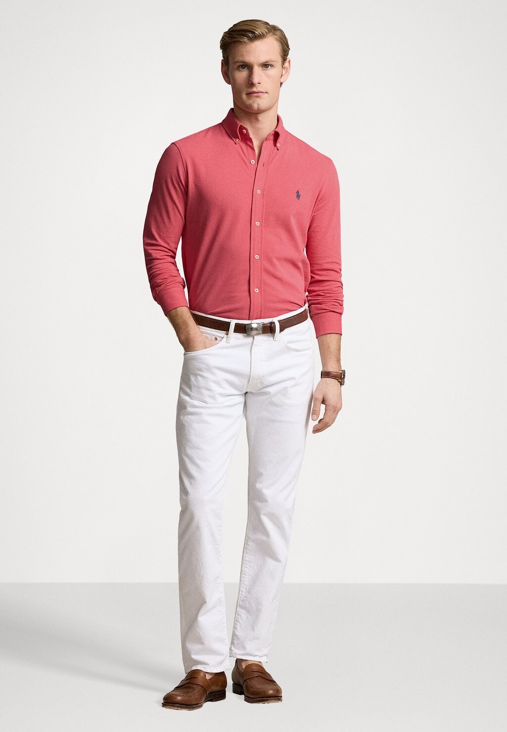 

Рубашка LONG SLEEVE Polo Ralph Lauren, красный