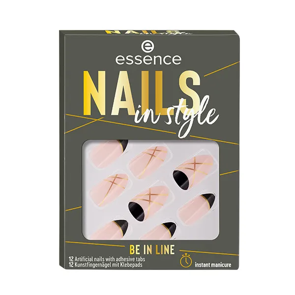 

Искусственные ногти Nails In Style Essence, цвет be in line