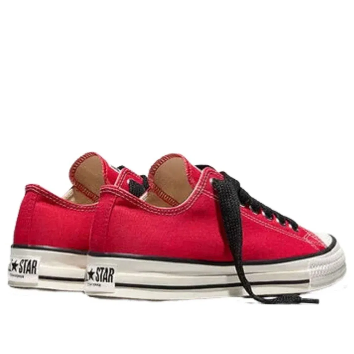 Кеды Converse Chuck Taylor Low Throwback 'Red Vintage White' A17830C, красный — фото 4