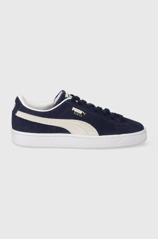 Замшевые кроссовки Puma, темно-синий