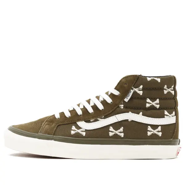 

Кроссовки wtaps x og sk8-hi lx 'bones' Vans, зеленый