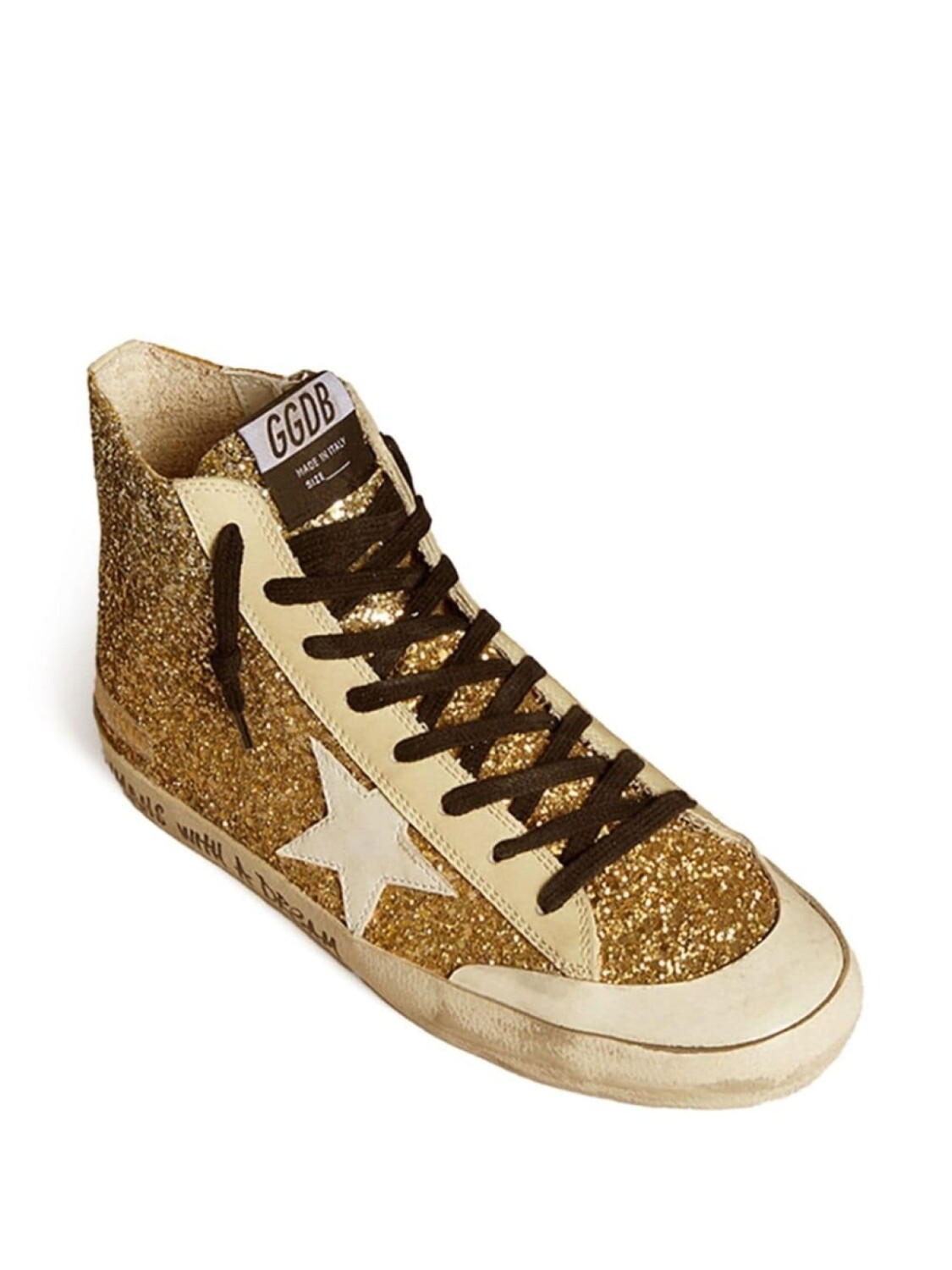 Кеды Francy Penstar Golden Goose, золотой — фото 2