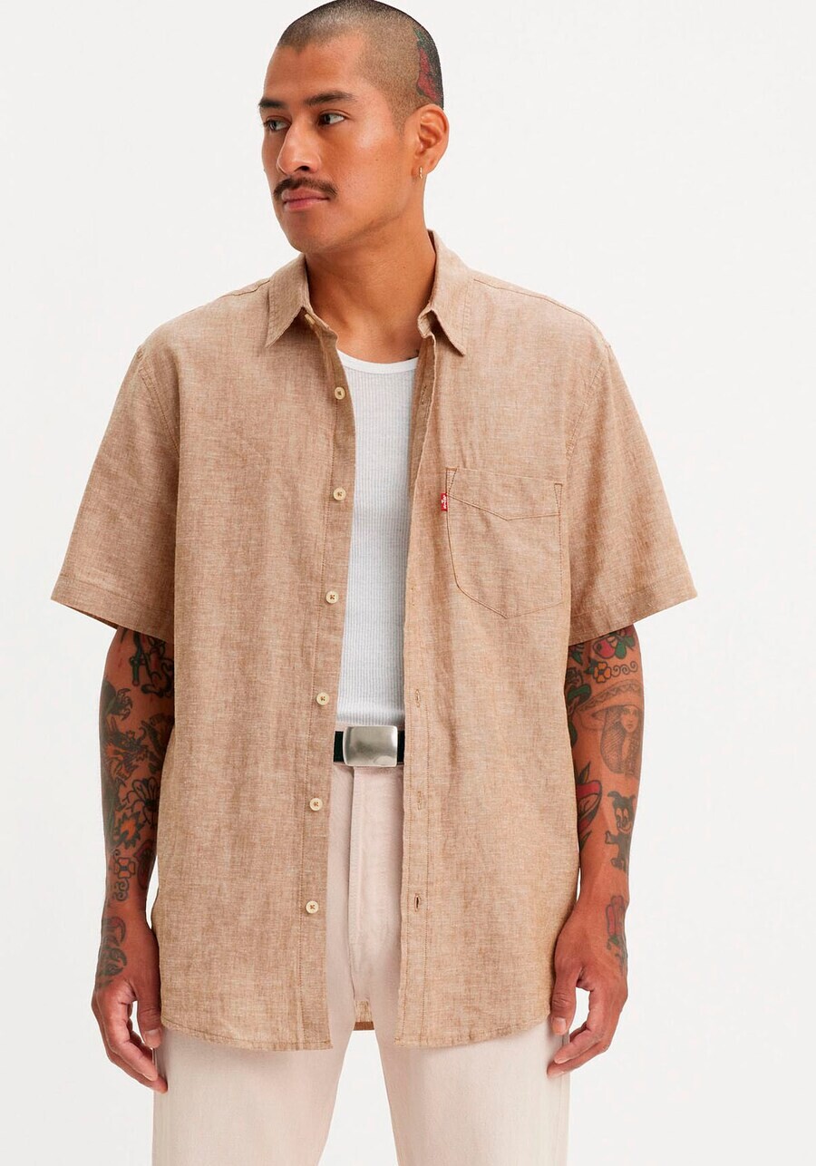 

Рубашка LEVIS Comfort fit Button Up, цвет Pink/Light pink
