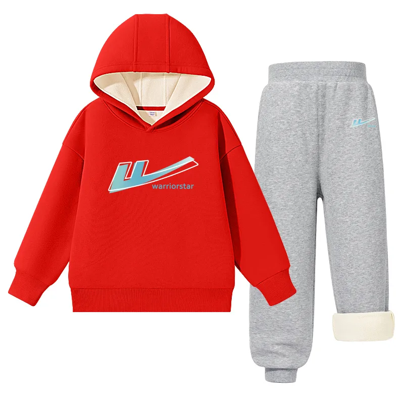 Детская повседневная худи для спорта WARRIOR, Red/H Gradient Pattern-Gray/H Gradient Blue K
