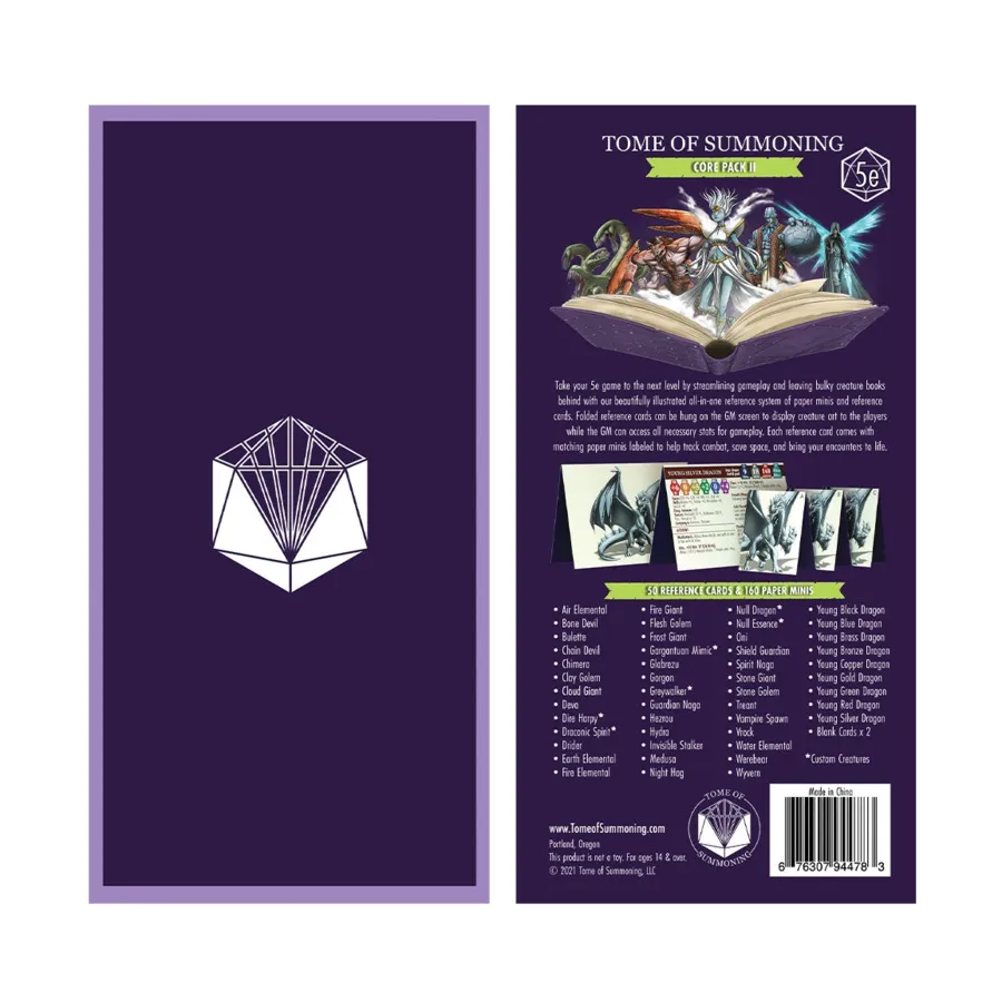 

Бокс-сет Core Pack II, Tome of Summoning