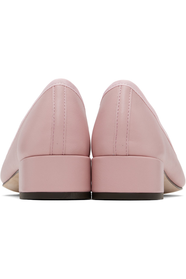 Эксклюзивные розовые каблуки Camille от Ssense Repetto, розовый — фото 2