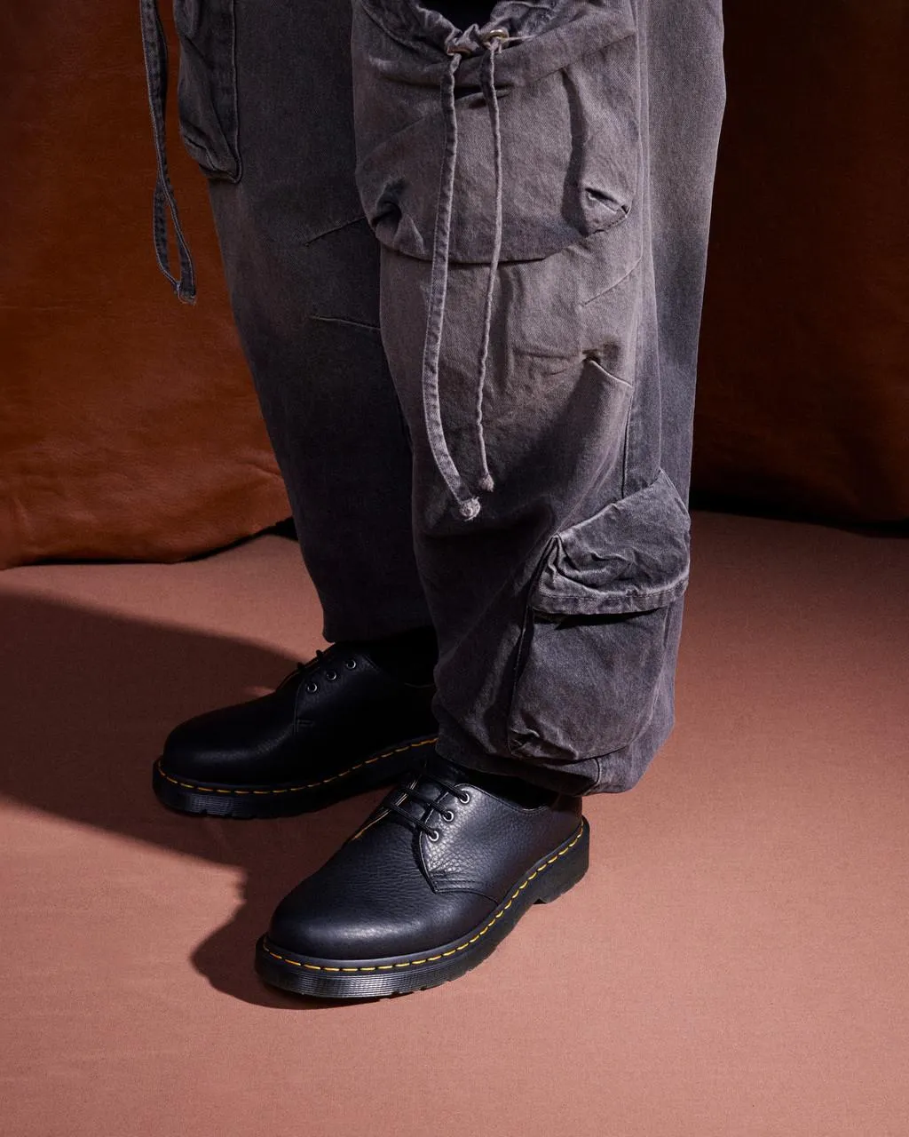 Туфли-оксфорды кожаные Dr. Martens 1461 Ambassador, черный — фото 2