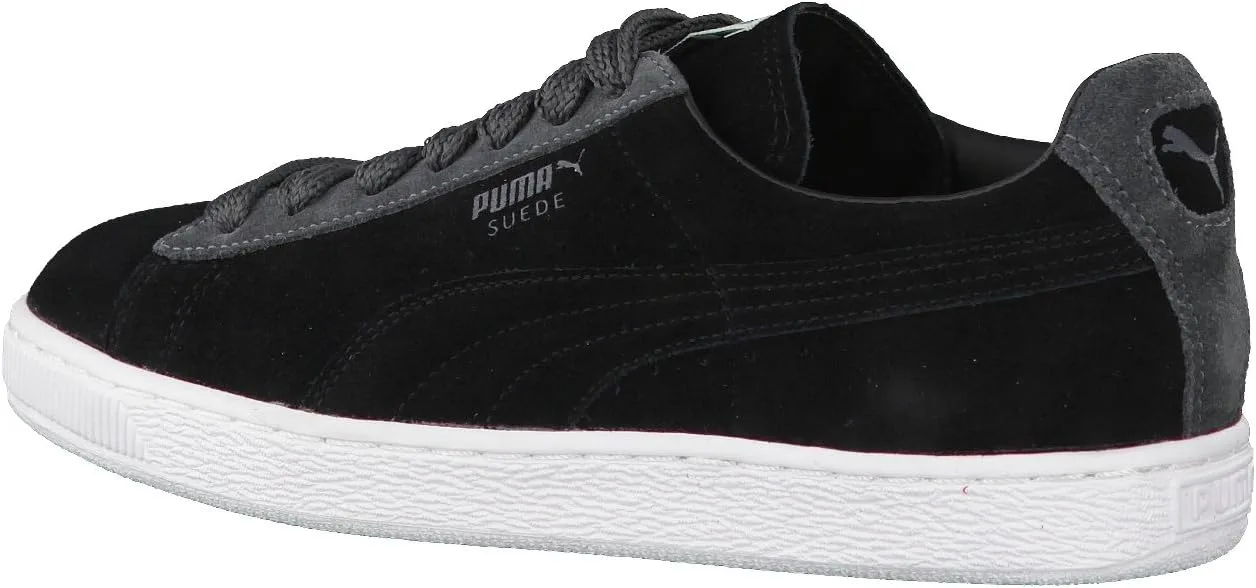 PUMA Унисекс замшевые классические кроссовки для взрослых, черный — фото 4