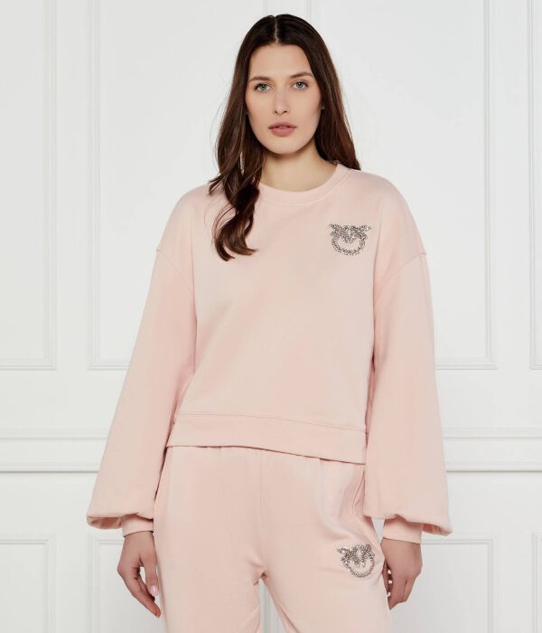 

Свитер в церезоле Relaxed fit Pinko, коричневый