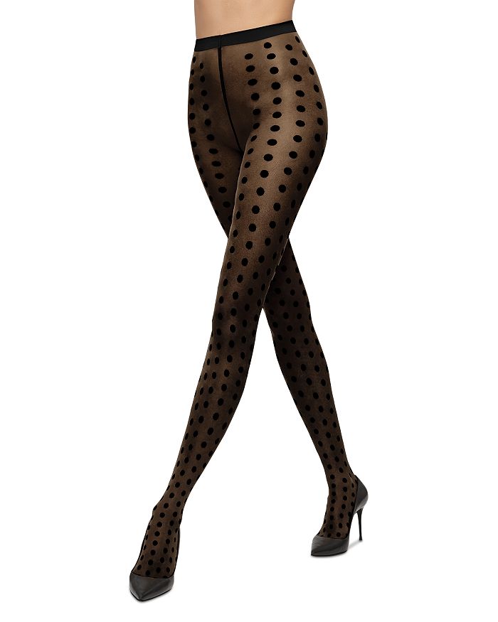 

Колготки Bonny Dots в горошек Wolford, черный