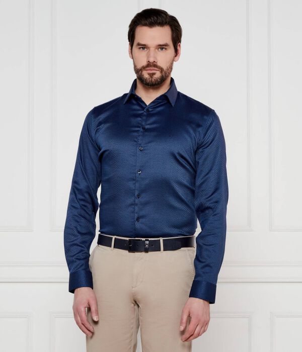 

Рубашка Slim fit Calvin Klein, синий