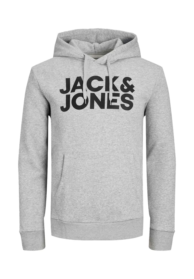 

Толстовка с капюшоном / толстовка с капюшоном Jack & Jones, серый
