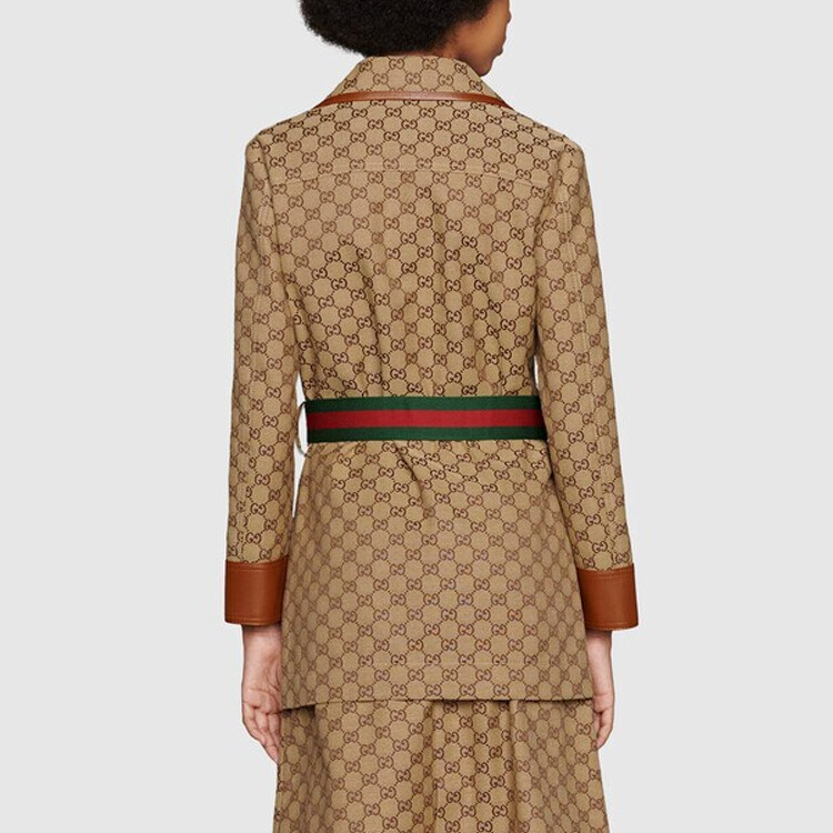 Куртка женская верблюжья Gucci — фото 4