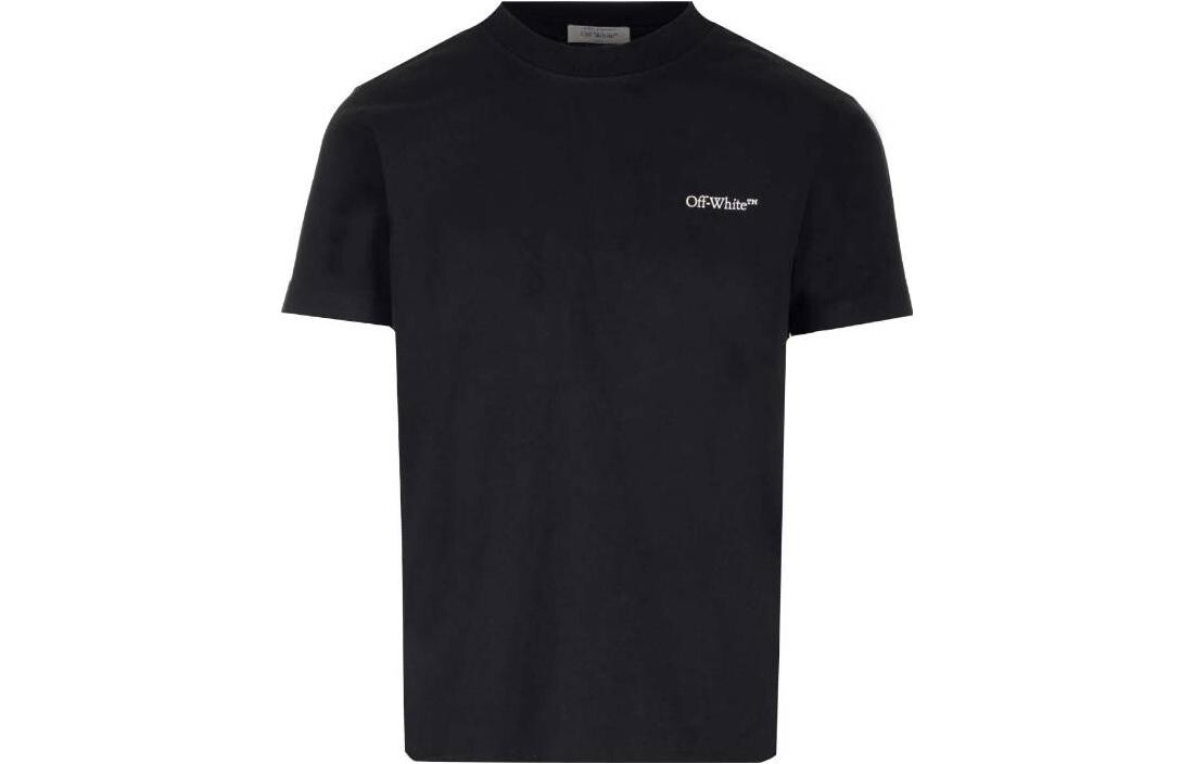 

Футболка с надписью «Scratch Arrow» Off-White, черный