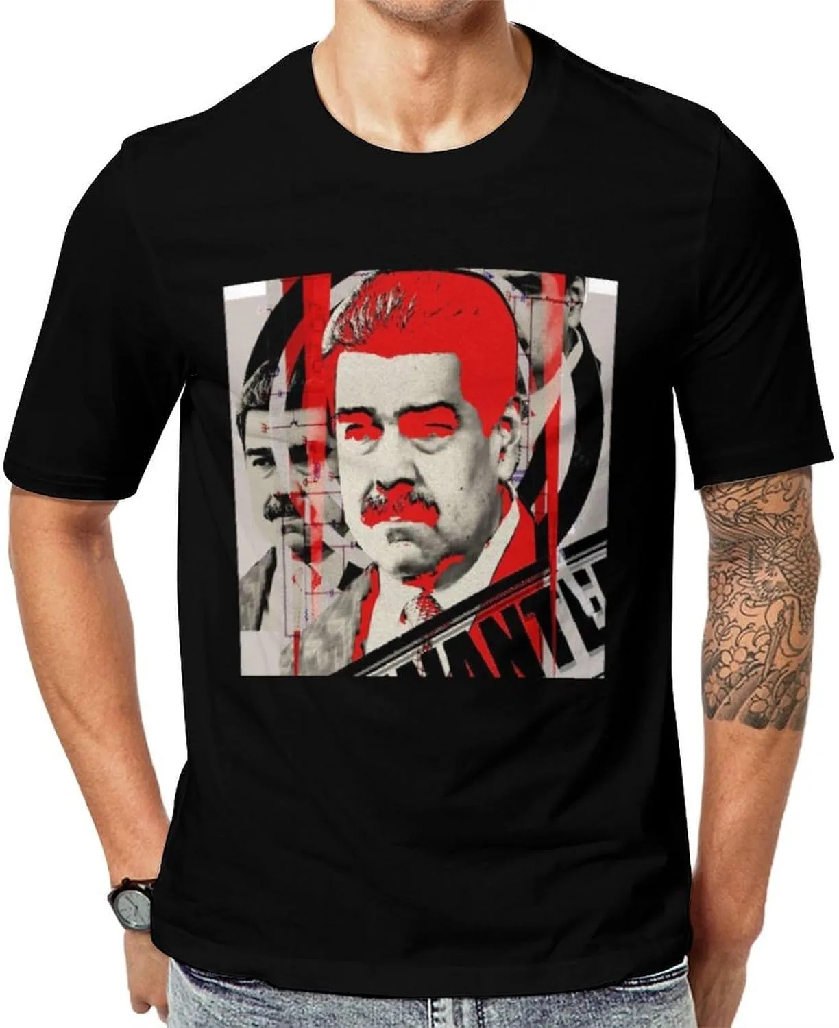 

Футболка Nicolas Maduro мужская с коротким рукавом Wzsxbfsn