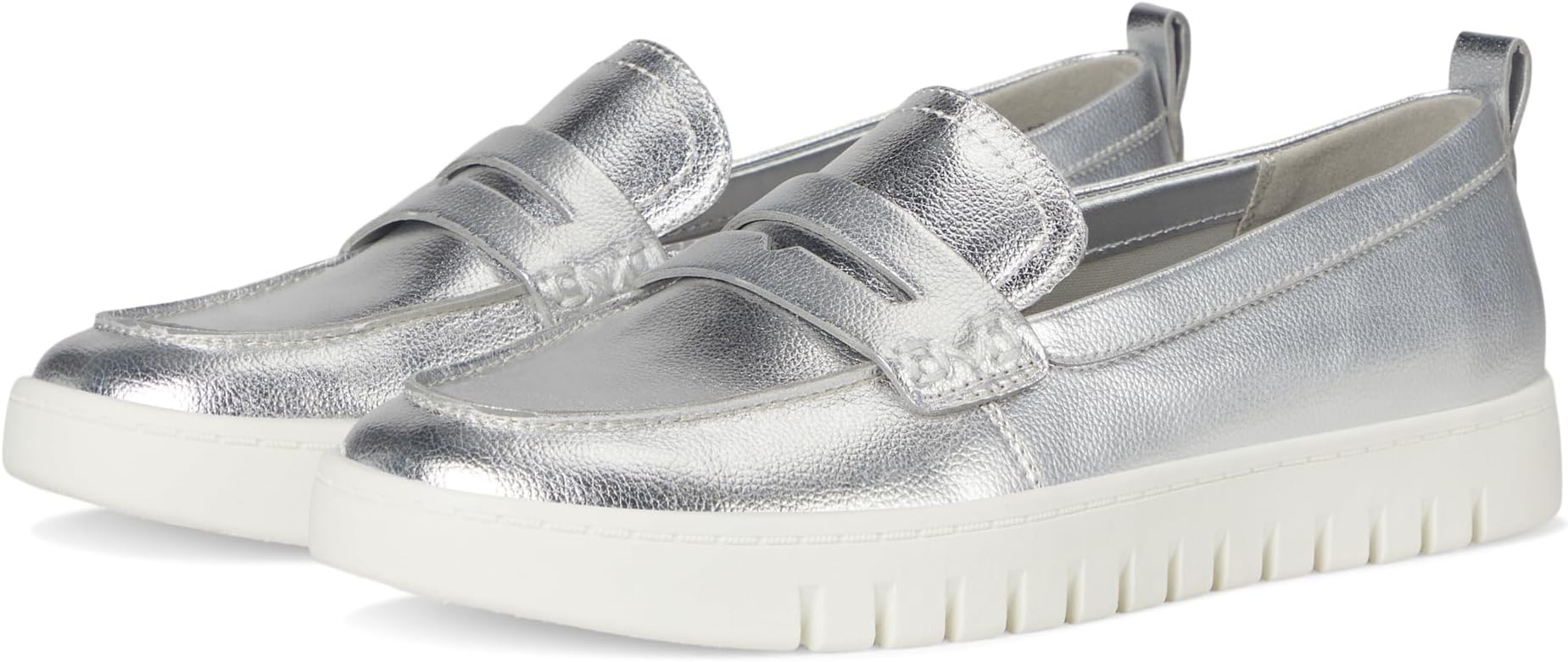 Лоферы Anne Klein Kinetic, серебряный