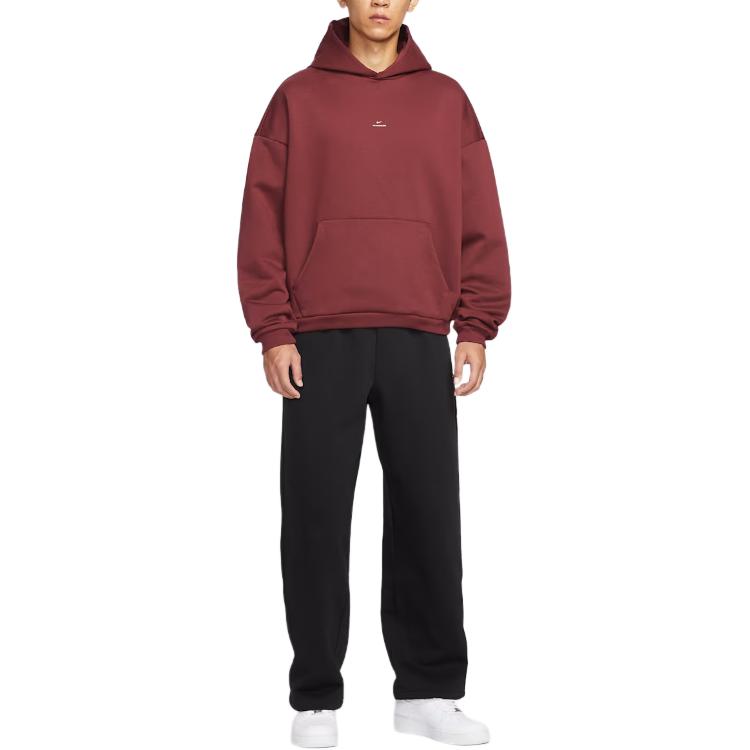Термобельевая толстовка Therma FIT FW25 мужская Nike, темно-красный — фото 3