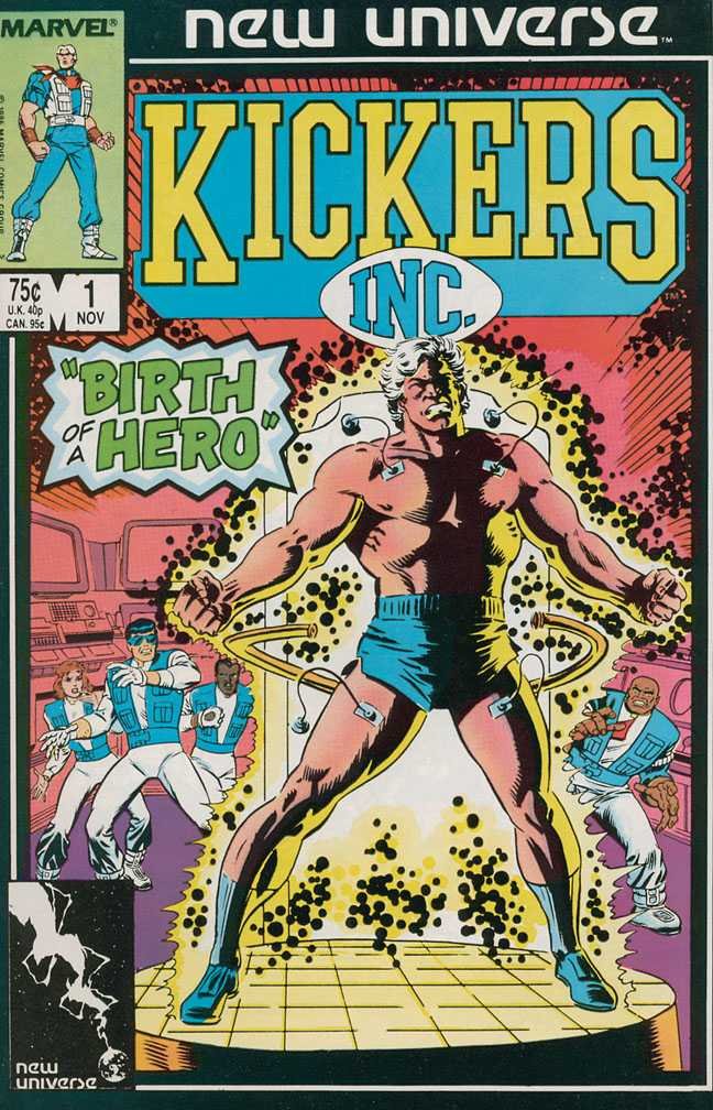 

KICKERS INC #1-12 complete series (KICKERS INC (1986 NEW UNIVERSE / MARVEL)) (MARVEL)