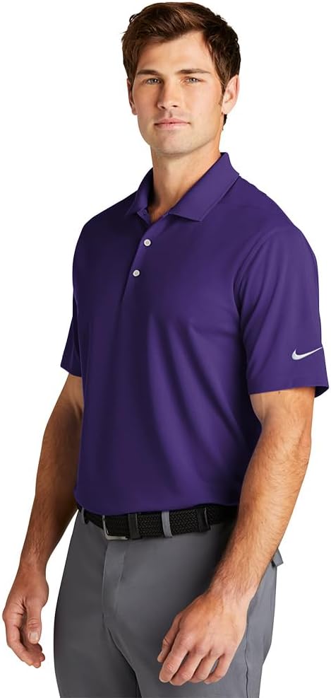 Поло Nike Dri-FIT Micro Pique 2.0 - NKDC1963, Court Purple — фото 2