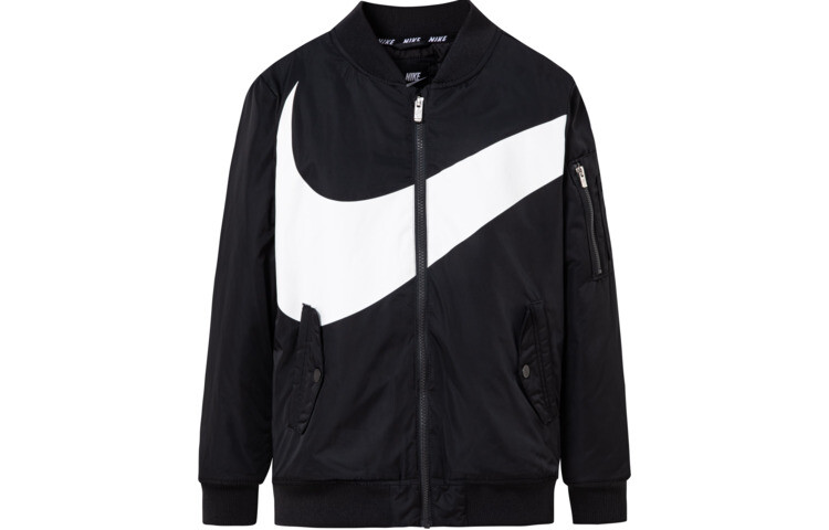 

Детская стеганая куртка Nike, цвет Black