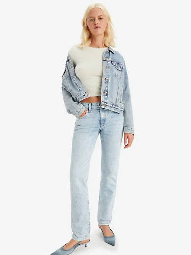 

Прямые женские джинсы Middy Levi's, цвет That's Fashion - Light Wash