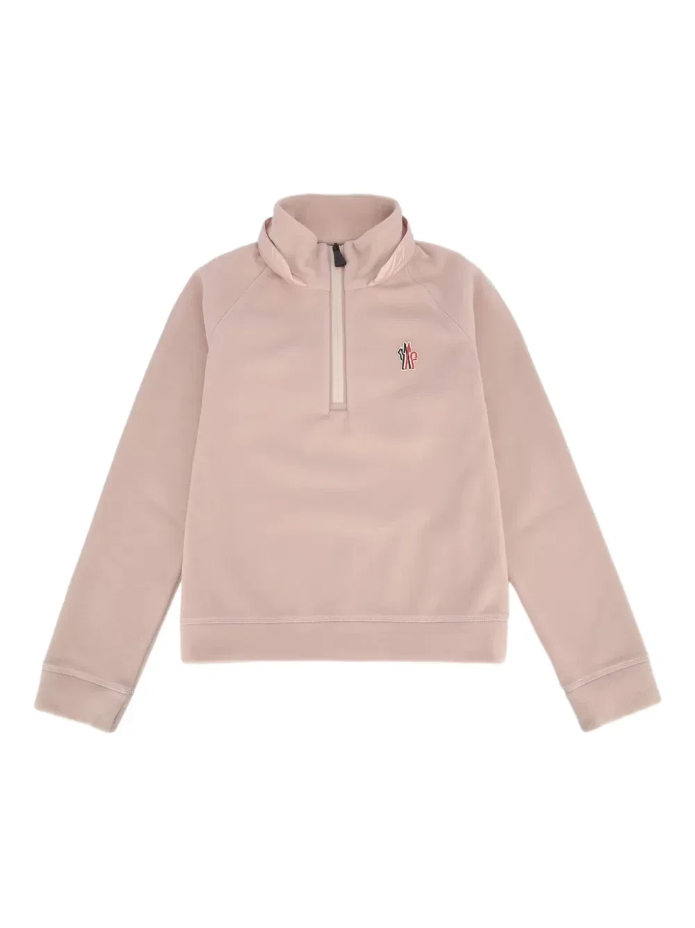 Толстовка с логотипом Moncler Grenoble Kids, розовый