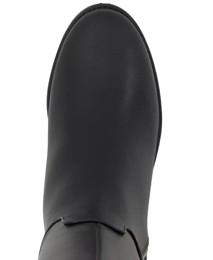 Женские сапоги Aahliyah Almond-Toe до колена на молнии ALDO, черный — фото 4