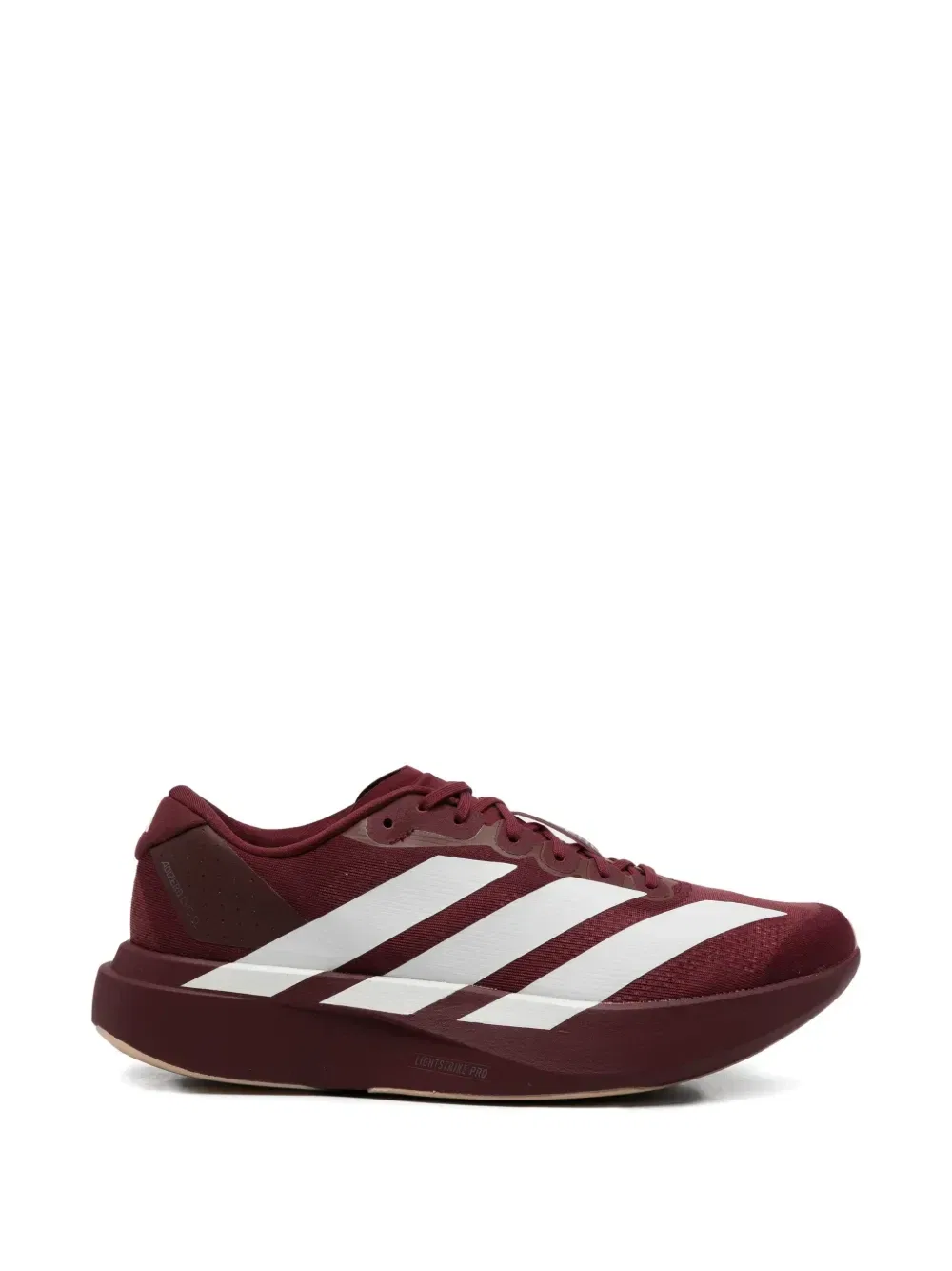 Кроссовки Adizero Evo SL M с полосками-логотипами adidas, красный