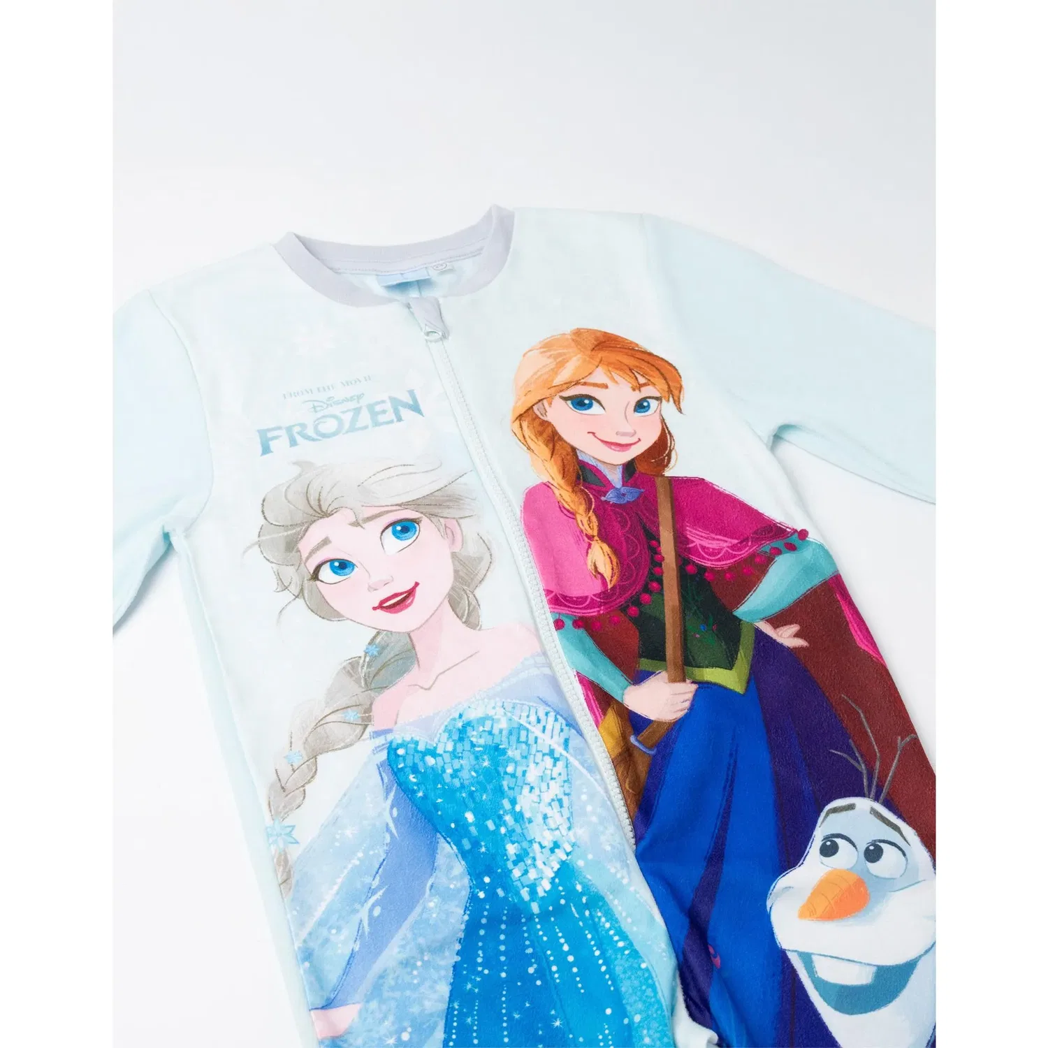 Детский комбинезон Frozen, микрофлис, Disney, синий — фото 3