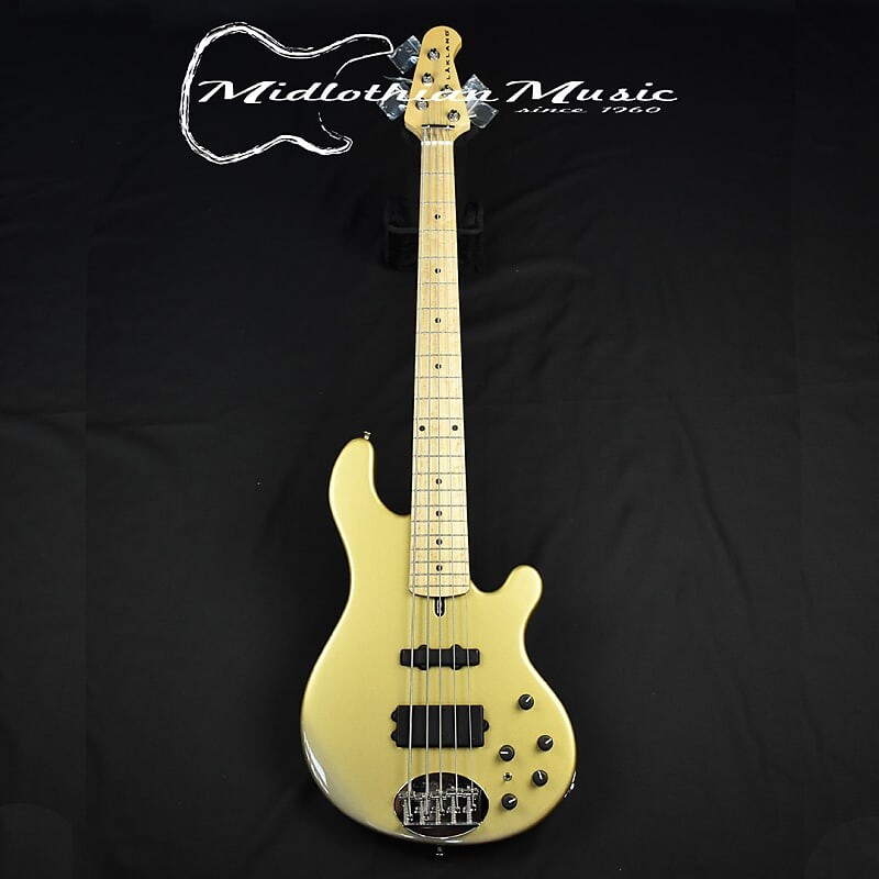 

Басс гитара Lakland USA Series 55-94 Deluxe - Shoreline Gold Finish - 5-String Electric Bass