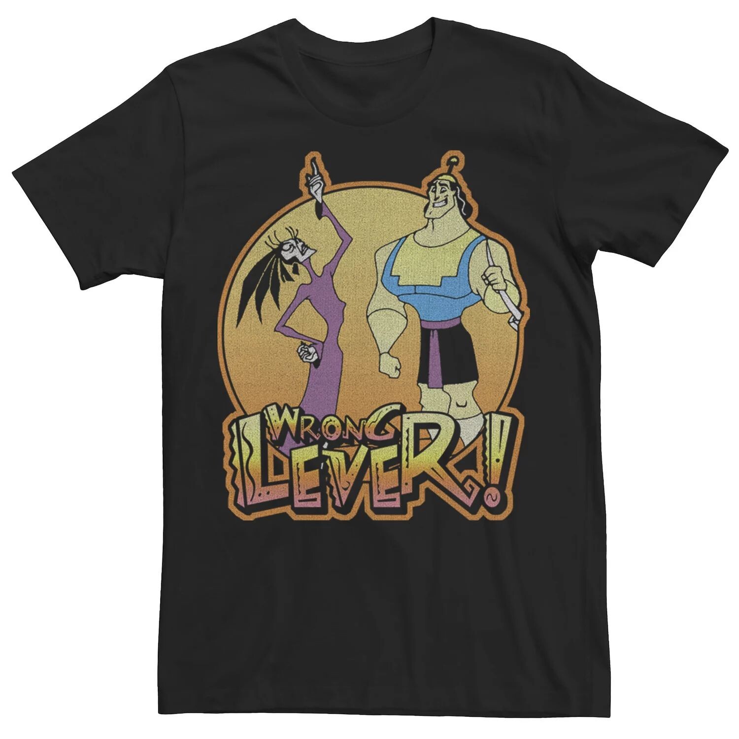 

Мужская футболка Emperor's New Groove Kronk And Esma Wrong Lever Disney