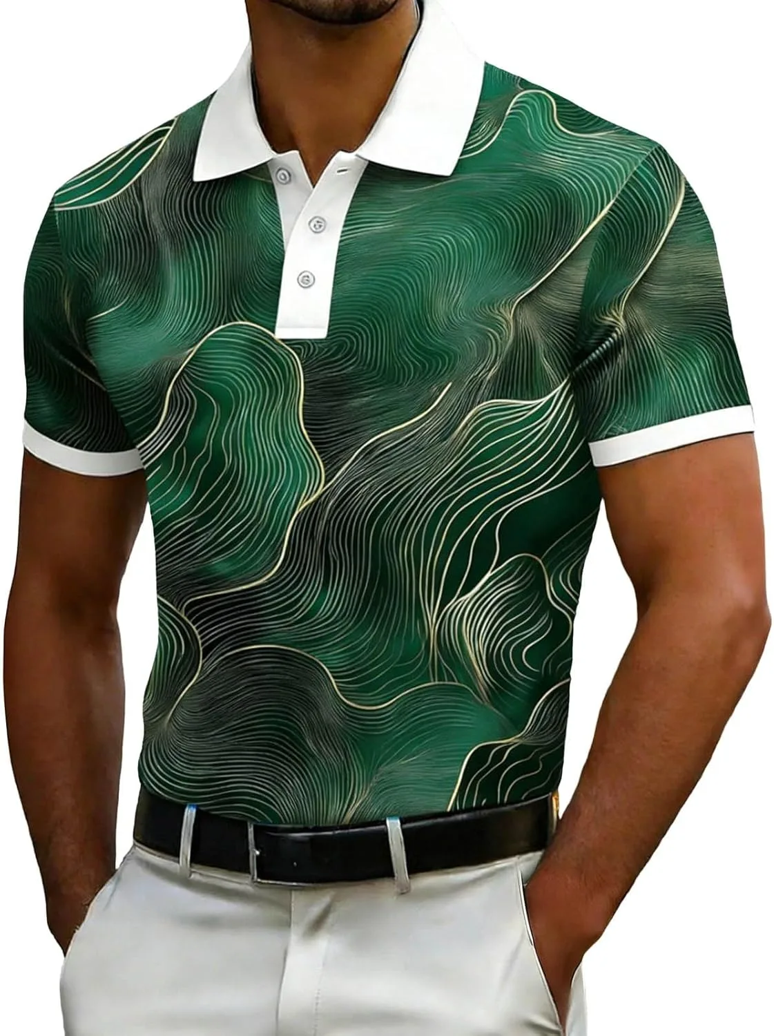 

Футболка Cambkatl с геометрическим принтом