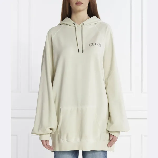 

Толстовка оверсайз Guess, бежевый
