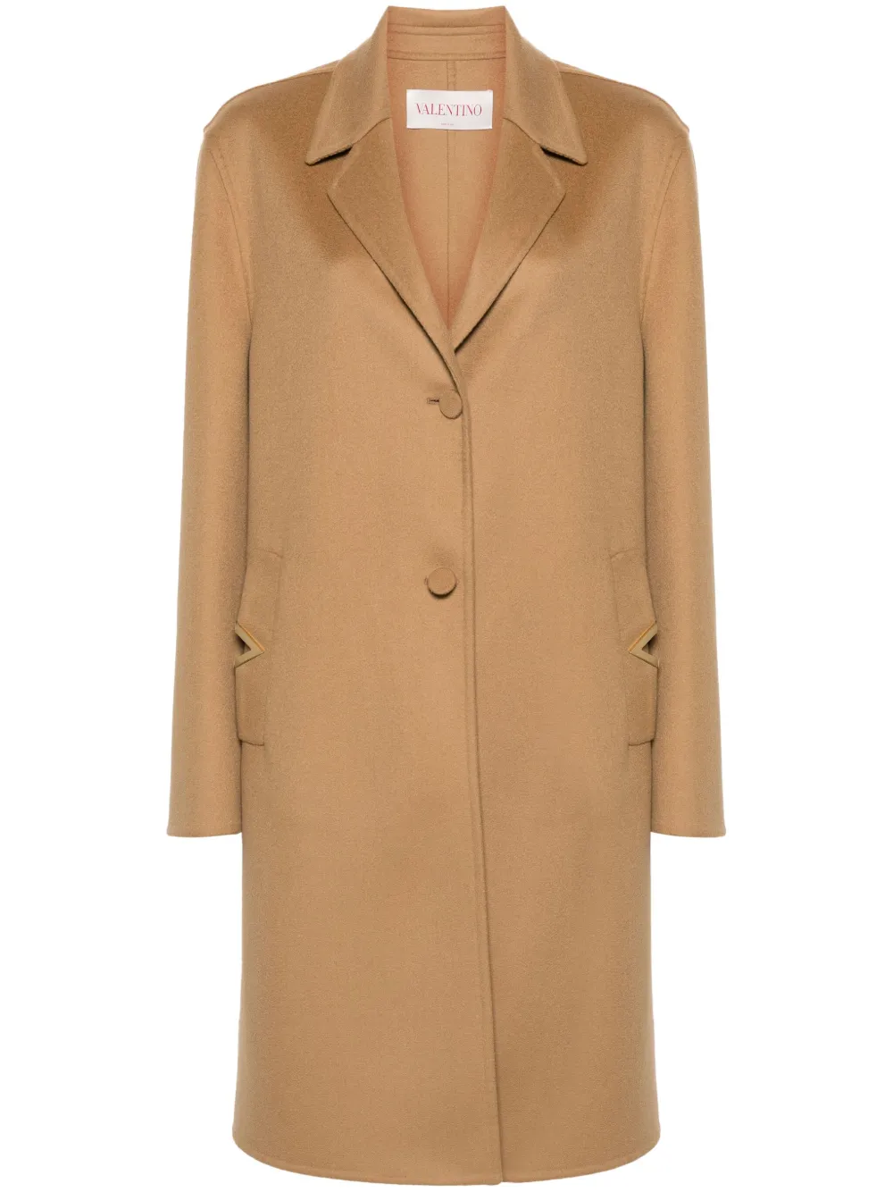 

Пальто с логотипом VLogo Signature VALENTINO GARAVANI, коричневый