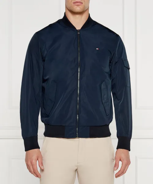 

Бомбер Regular fit Tommy Hilfiger, синий