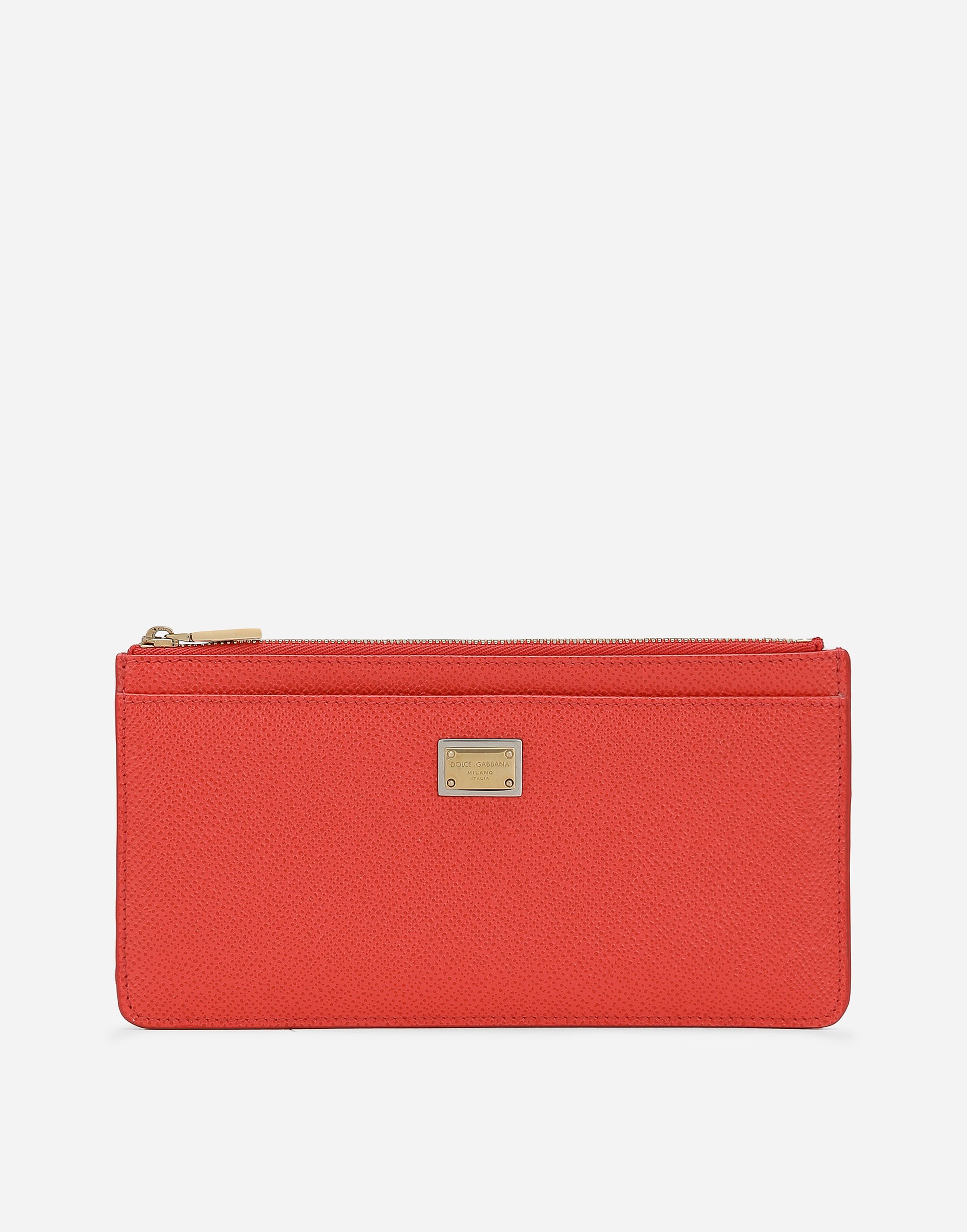 

Большой держатель для карт с биркой Dolce & Gabbana, оранжевый