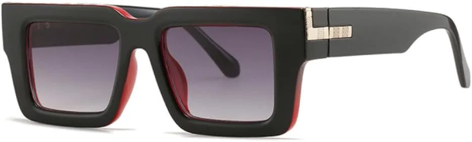 

Винтажные солнцезащитные очки для женщин и мужчин, зеркальные, с защитой от УФ-излучения UV400, для вечеринок и отдыха на природе generic, Black Red Green