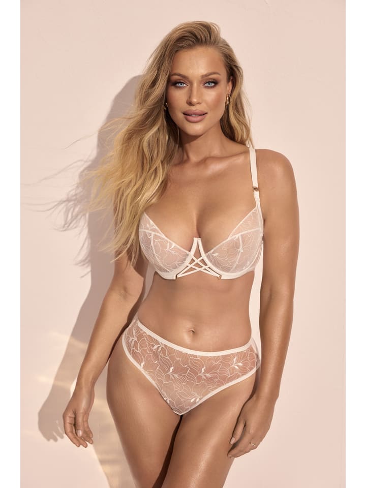 

Kinga Бюстгальтер на косточках "Алана" кремового цвета