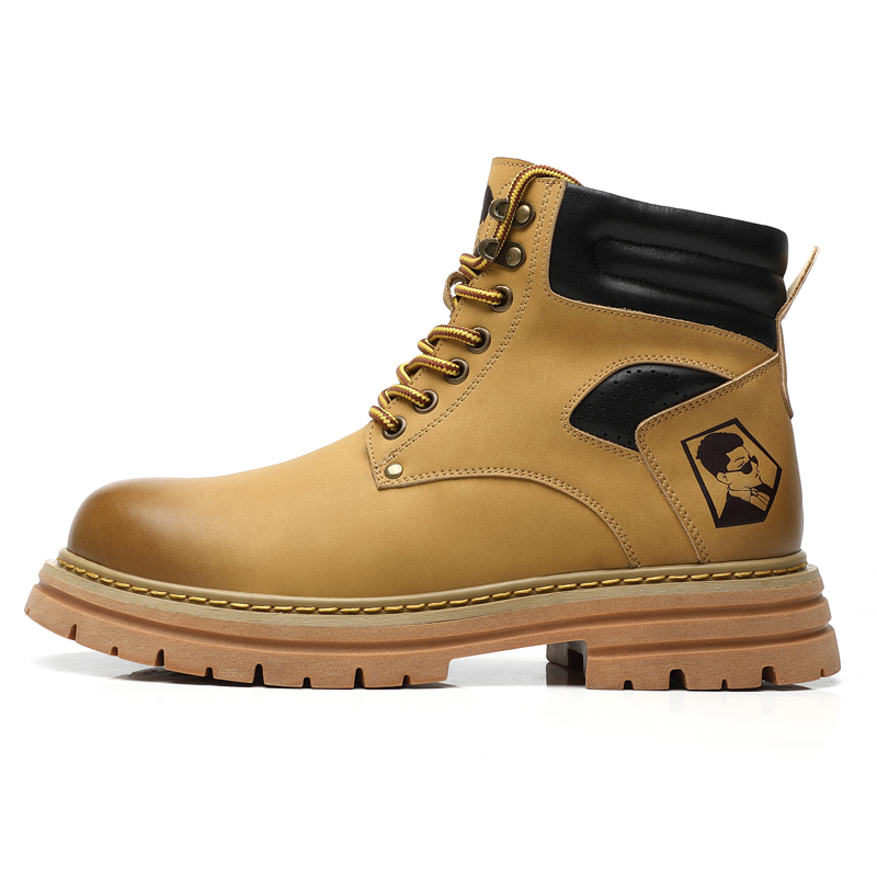 

Мужские ботинки KJ-566 желтые всесезонные, цвет KJ-566 Yellow All-Season