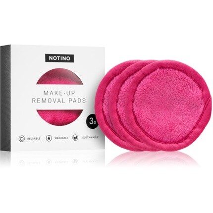 

Notino Spa Collection Диски для снятия макияжа - розовые, 3 шт.