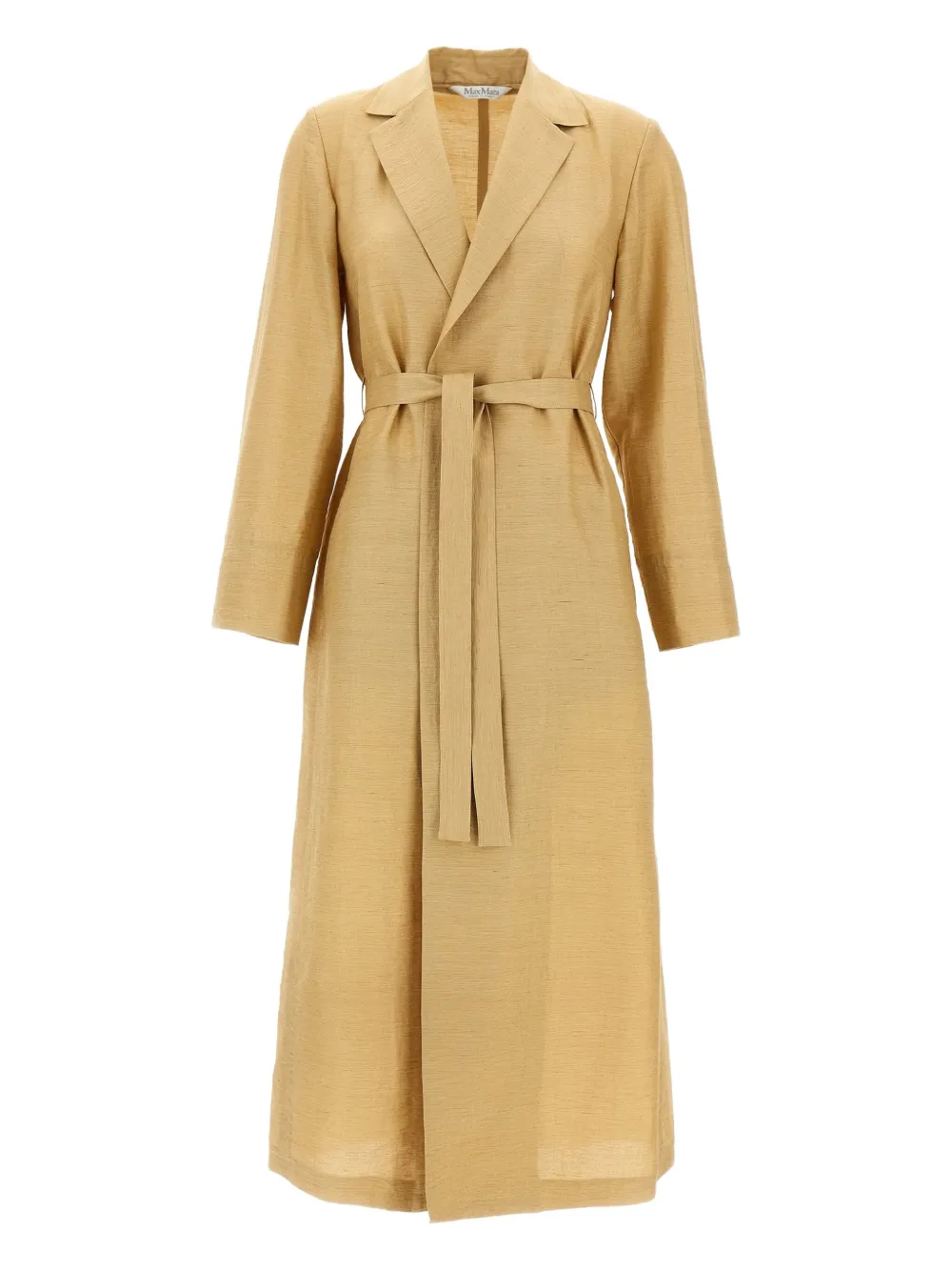 

Пальто Meandro с поясом MAX MARA, нейтральный