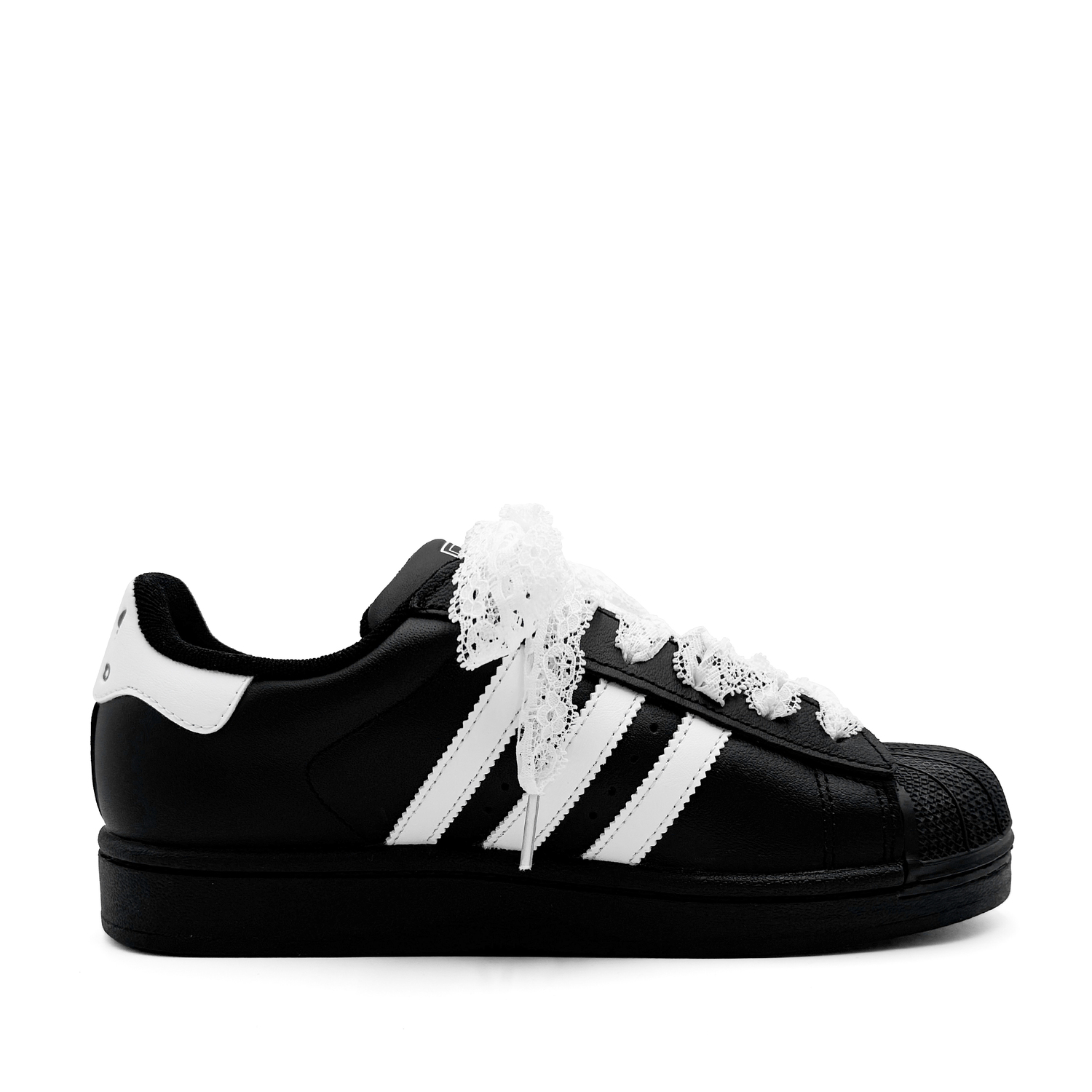 Superstar 2 Year Of The Horse, Firework Pony Leather Abrasion Resistant Low top Adidas Originals, черный — фото 3